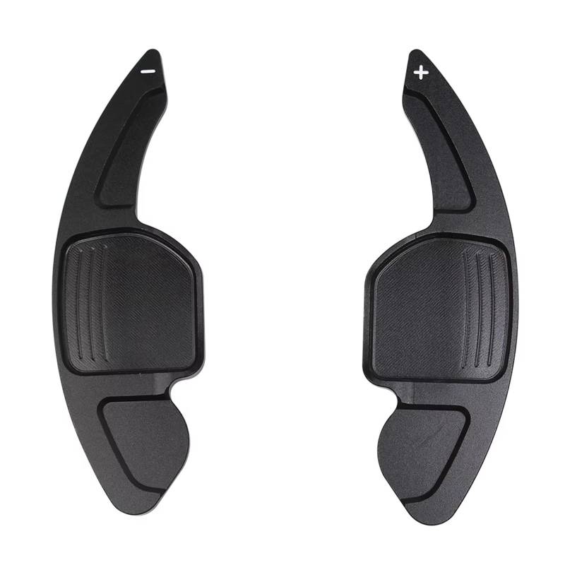PQAWSFR Lenkrad Schaltwippen Kompatibel Mit Für TT TTS 2011 2012–2014 Für A6 A7 A8 C7 2012–2017 Auto-Lenkrad-Schaltwippen-Verlängerungsschalthebel-Zubehör(Black) von PQAWSFR