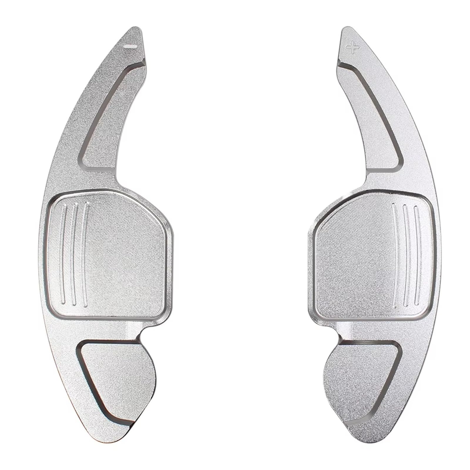 PQAWSFR Lenkrad Schaltwippen Kompatibel Mit Für TT TTS 2011 2012–2014 Für A6 A7 A8 C7 2012–2017 Auto-Lenkrad-Schaltwippen-Verlängerungsschalthebel-Zubehör(Silver) von PQAWSFR