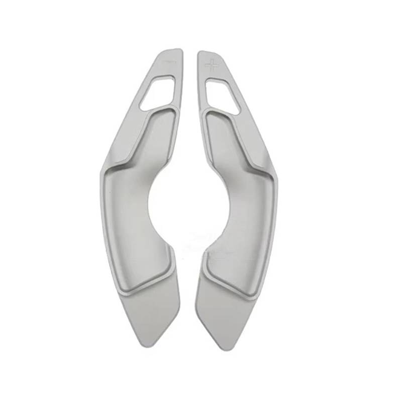 PQAWSFR Lenkrad Schaltwippen Kompatibel Mit Lexus Für NX300 NX300h NX200t 2014–2020, Zubehör Für Die Schaltwippenverlängerung Für Das Autolenkrad(Silver) von PQAWSFR