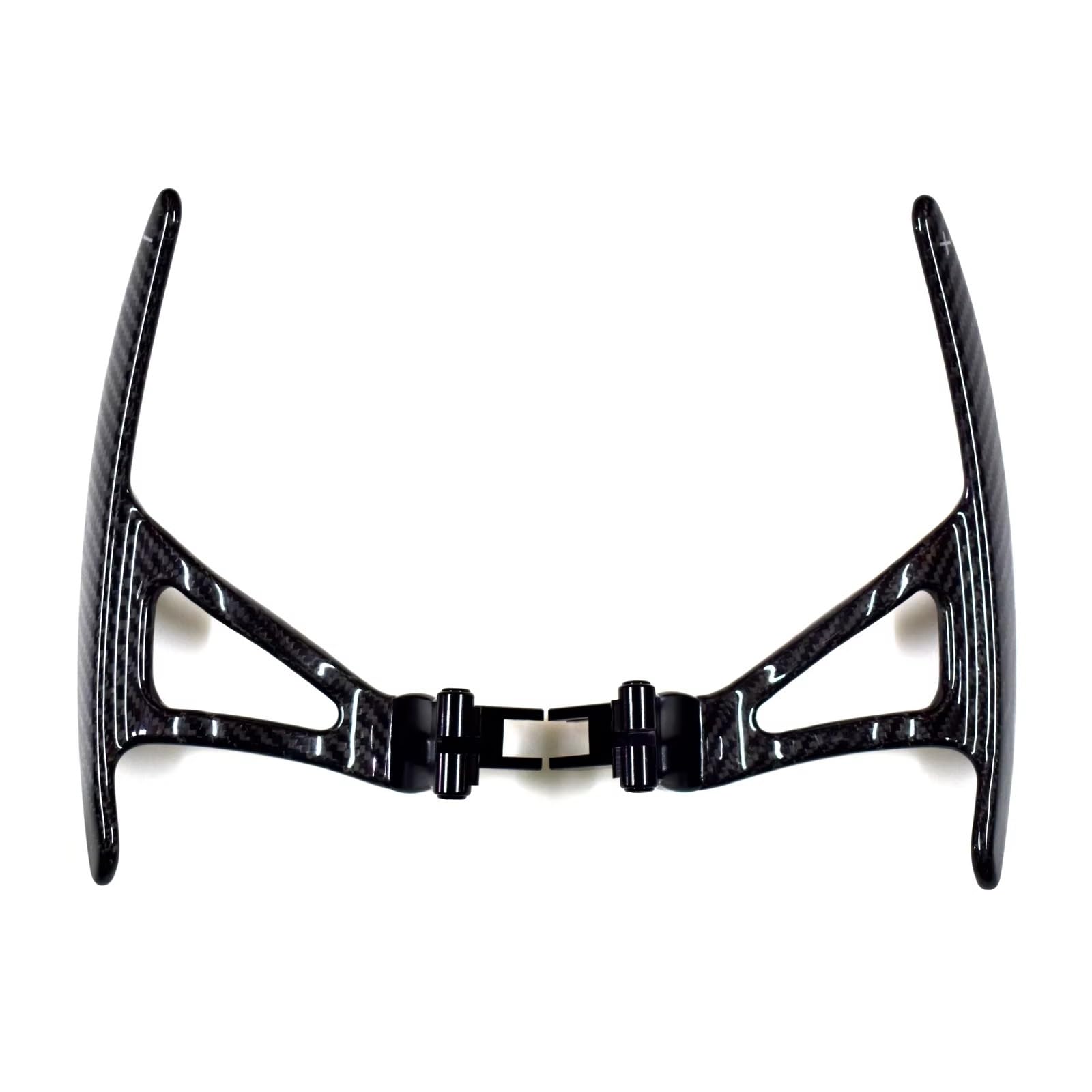 PQAWSFR Lenkrad Schaltwippen Kompatibel Mit Nissan Für GT-R R35 2008 2009 2010 2015 2016 Auto-Lenkrad-Schaltwippen-Verlängerungs-Schaltwippen-Zubehör von PQAWSFR