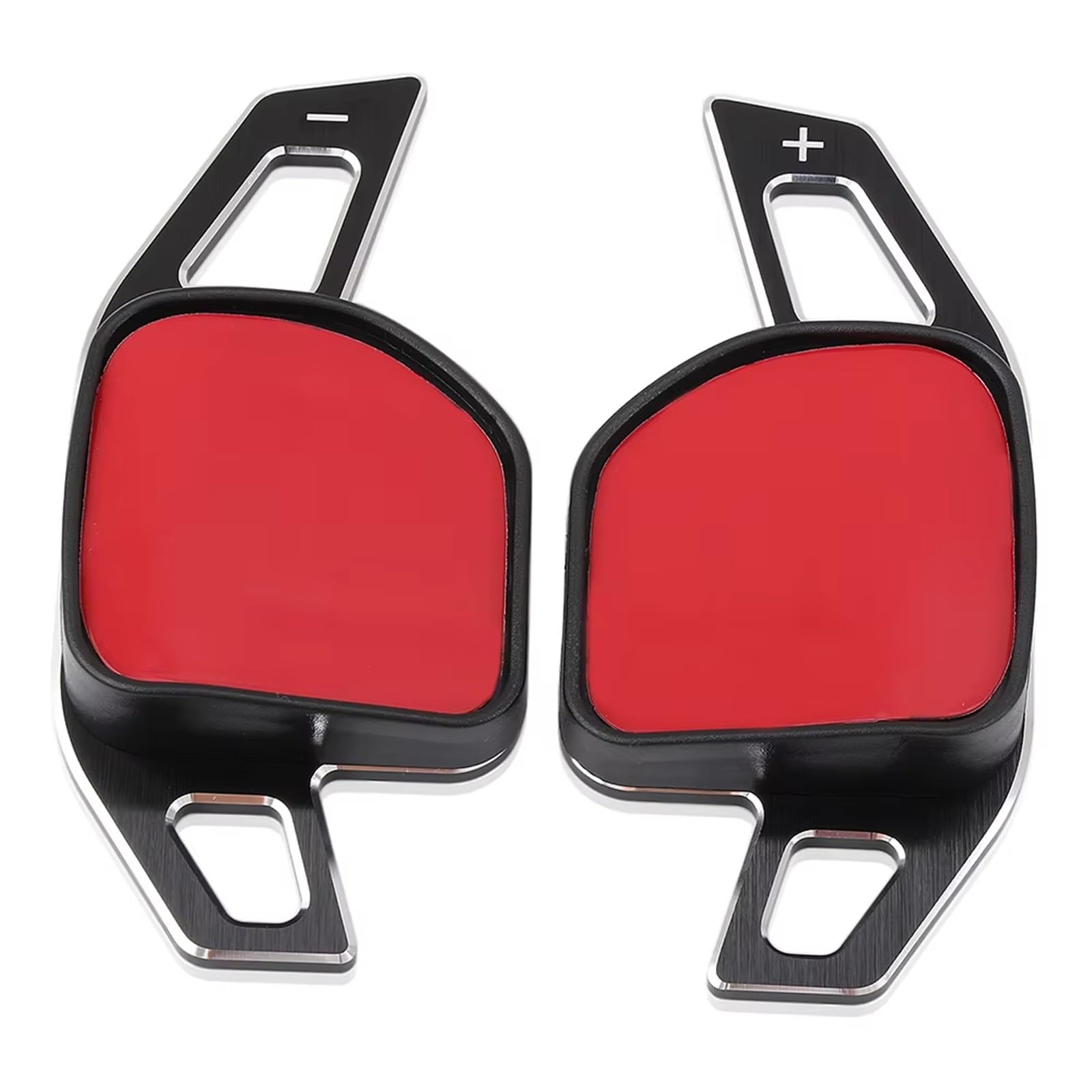 PQAWSFR Lenkrad Schaltwippen Kompatibel Mit Seat Für Alhambra Für Ateca 2016–2023 Auto-Lenkrad-Schaltwippen-Verlängerung Auto-Schaltwippen-Zubehör(Black) von PQAWSFR