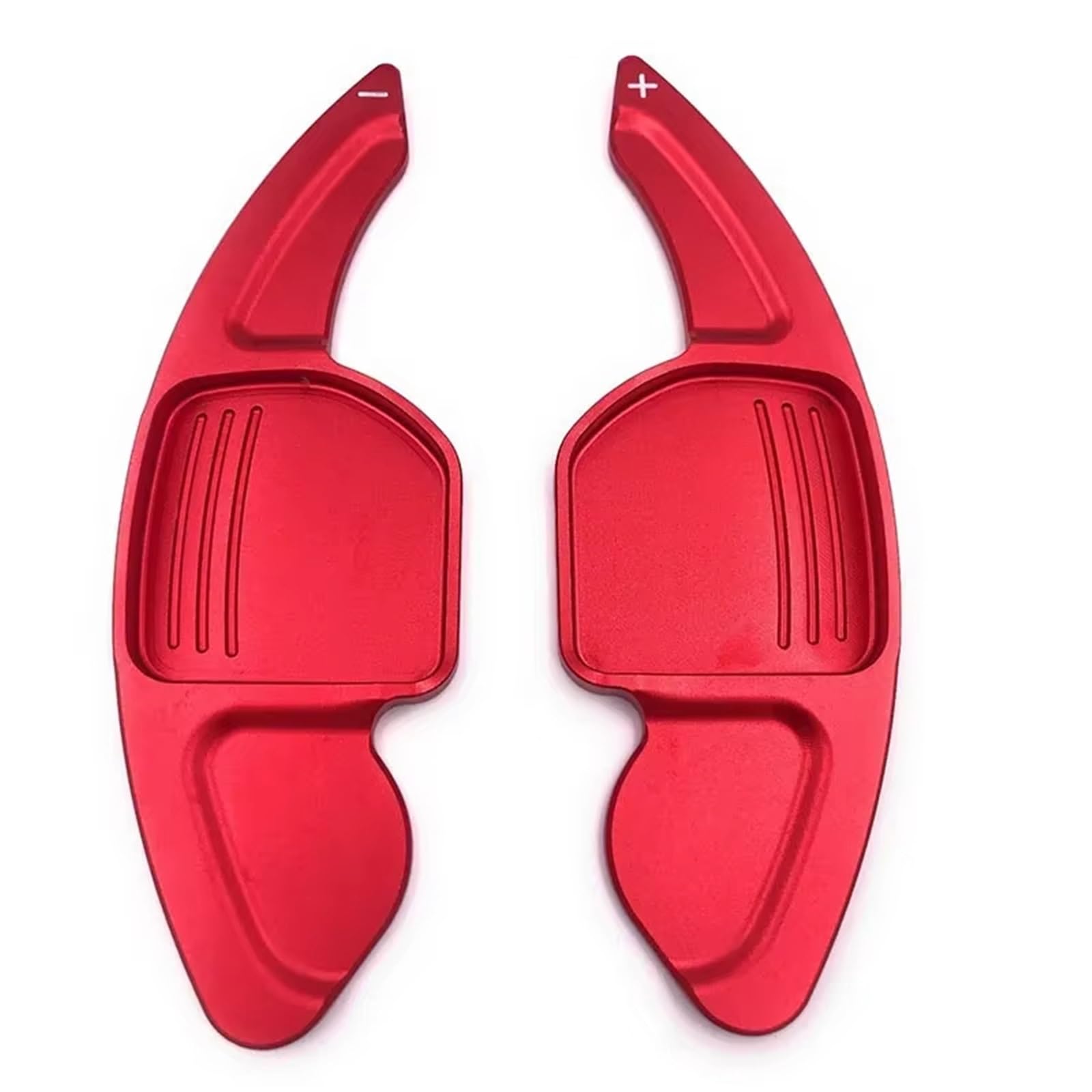 PQAWSFR Lenkrad Schaltwippen Kompatibel Mit Seat Für Alhambra Für Ateca 2016–2023 Für C&upra Tavascan 2024 Zubehör Zur Verlängerung des Autolenkrads(Red) von PQAWSFR