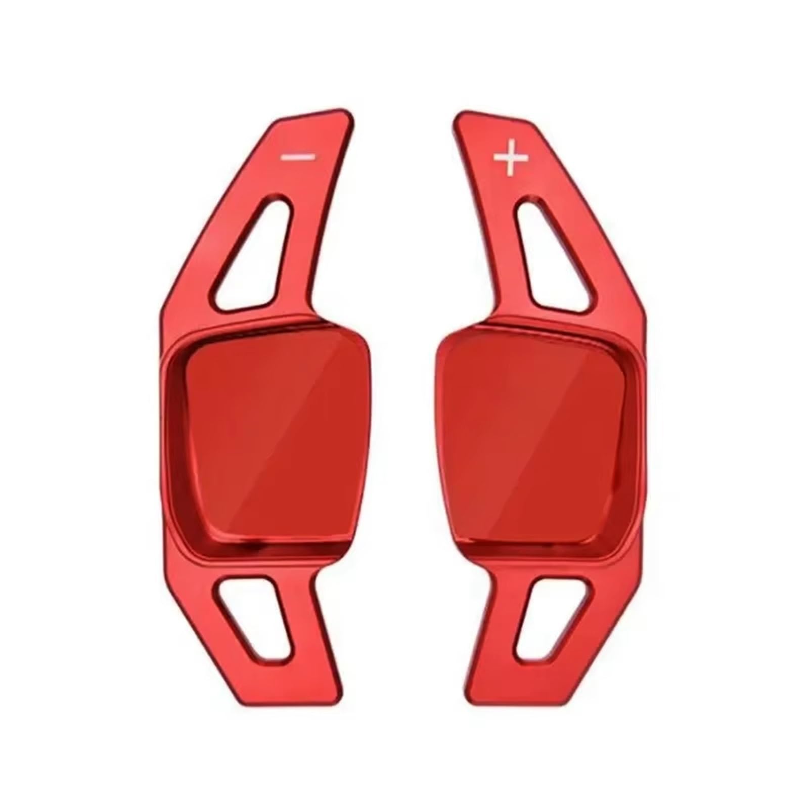 PQAWSFR Lenkrad Schaltwippen Kompatibel Mit VW Für Passat Für Teramont Für Sharan 2018 2019 2020 Auto-Lenkrad-Schaltwippen-Verlängerungsschalthebel-Zubehör(Red) von PQAWSFR