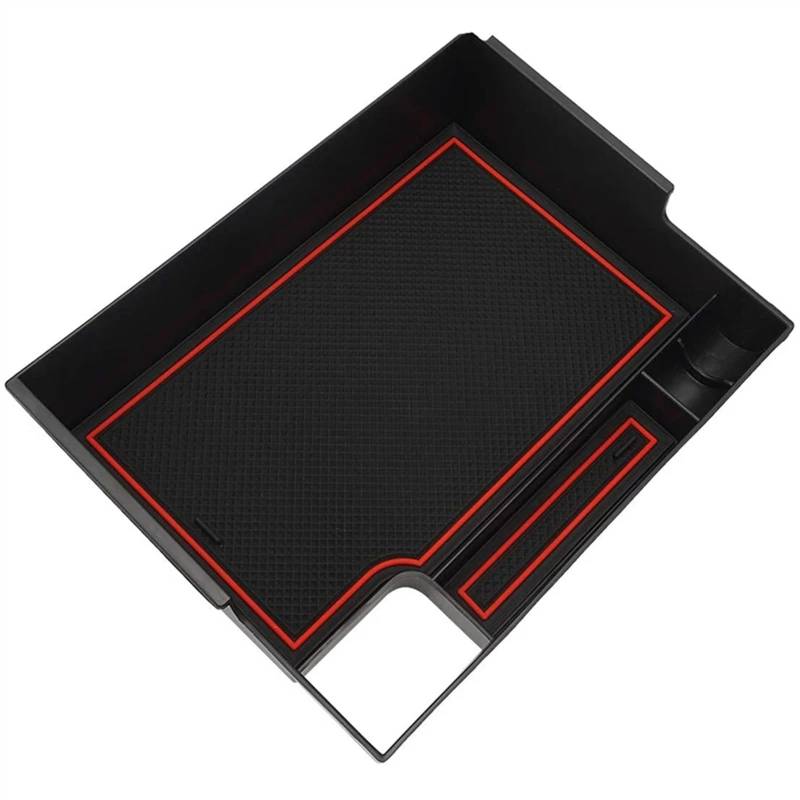 PQAWSFR Mittelkonsolen Organizer Kompatibel Mit Ford Für Explorer 2020 2021 Auto-Mittelkonsolen-Armlehnensammlung Auto-Multifunktions-Aufbewahrungsbox-Organizer-Zubehör von PQAWSFR