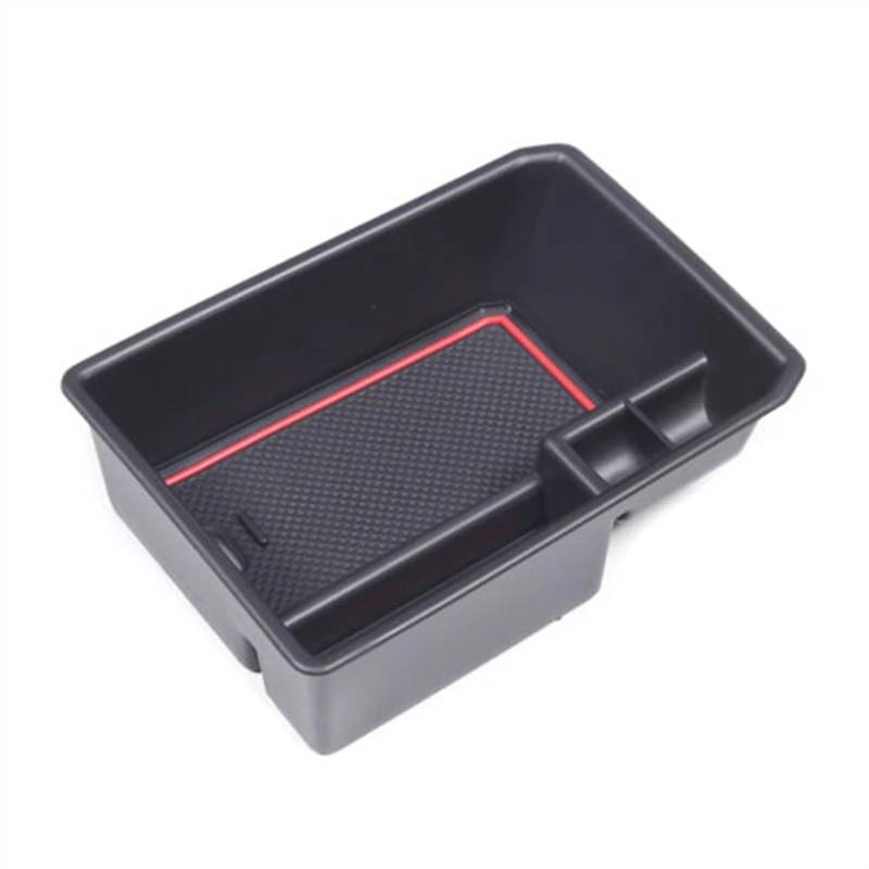 PQAWSFR Mittelkonsolen Organizer Kompatibel Mit Für Q4 Für E-Tron 2022 Auto-Mittelkonsolen-Organizer Armlehne Aufbewahrungsbox Halter Ablage Container Autozubehör von PQAWSFR