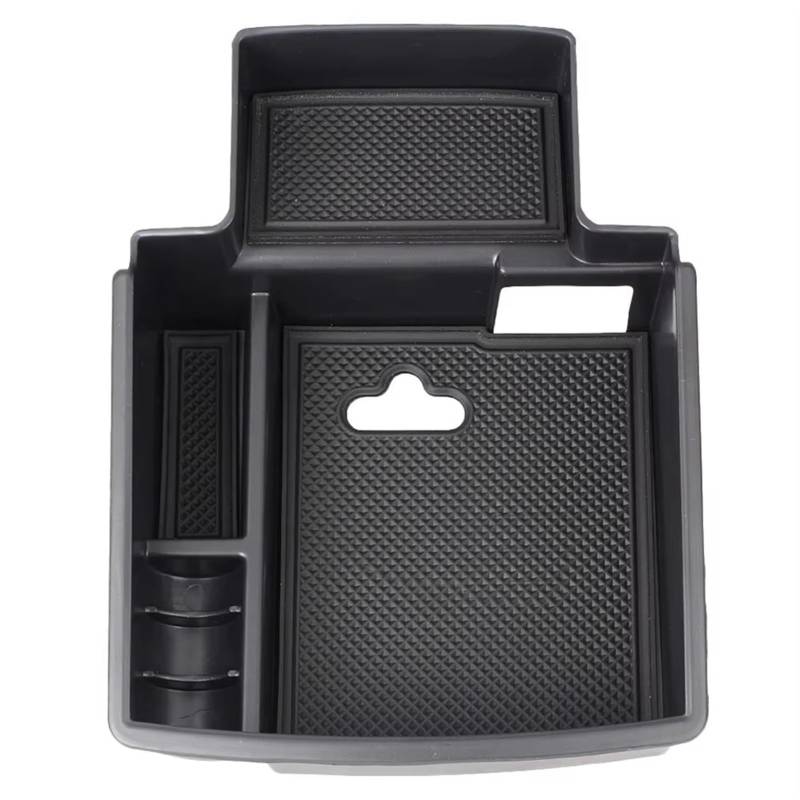 PQAWSFR Mittelkonsolen Organizer Kompatibel Mit Für Q5 2009–2017 Innenausstattung Mittelkonsole Armlehne Aufbewahrungsbox Fach Telefonhalter Organizer Autozubehör Dekoration von PQAWSFR