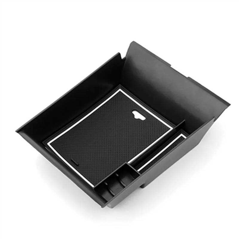 PQAWSFR Mittelkonsolen Organizer Kompatibel Mit Hyundai Für Genesis GV60 2021 2022 Auto-Armlehnen-Aufbewahrungsbox Container Center Console Tray Organizer Innenzubehör von PQAWSFR