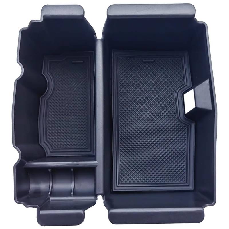 PQAWSFR Mittelkonsolen Organizer Kompatibel Mit Jeep Für Wrangler JL JLU 2018 2019 2020 2021 2022 2023 Center Console Organizer Tray Auto Armlehne Zubehör Dekoration von PQAWSFR