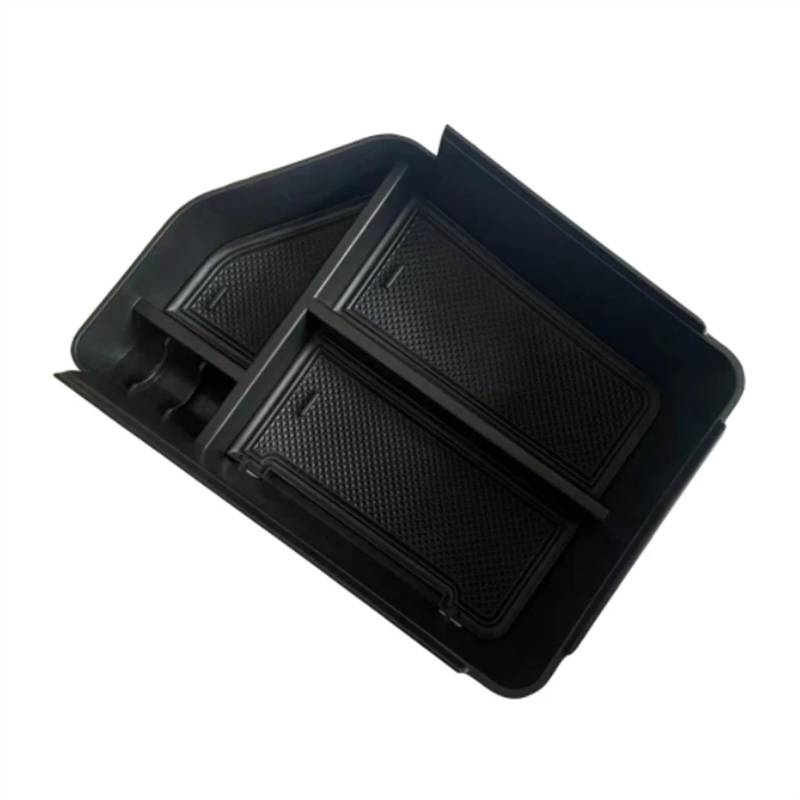 PQAWSFR Mittelkonsolen Organizer Kompatibel Mit Kia Für EV6 2021 2022 Auto-Mittelkonsolen-Organizer Armlehnen-Aufbewahrungsbox Halter Ablage Container Auto-Innenausstattung von PQAWSFR
