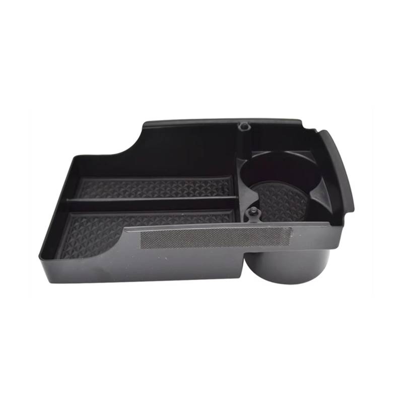 PQAWSFR Mittelkonsolen Organizer Kompatibel Mit Tesla Für Model S X 2016 2017 2018 2019 2020 2021 Auto-Getränkehalter Mittelkonsolen-Organizer Armlehnen-Aufbewahrungsbox Behälterablage von PQAWSFR