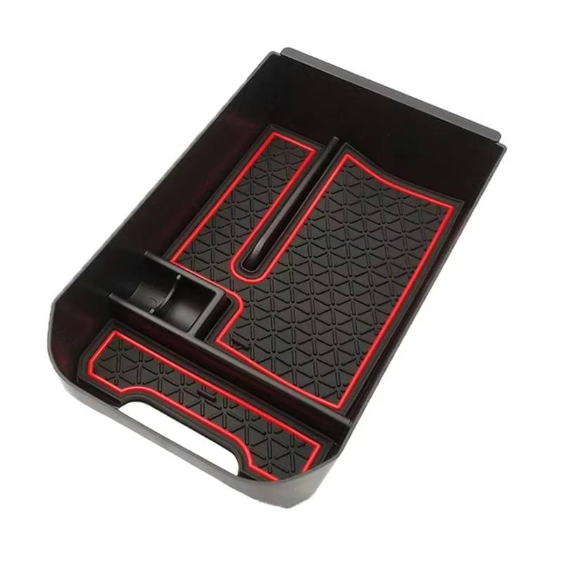 PQAWSFR Mittelkonsolen Organizer Kompatibel Mit Toyota Für RAV4 XA50 2019 2020 2021 2022 2023 2024 Auto-Armlehnen-Aufbewahrungsbox Mittelkonsole Handschuhfach Autozubehör von PQAWSFR