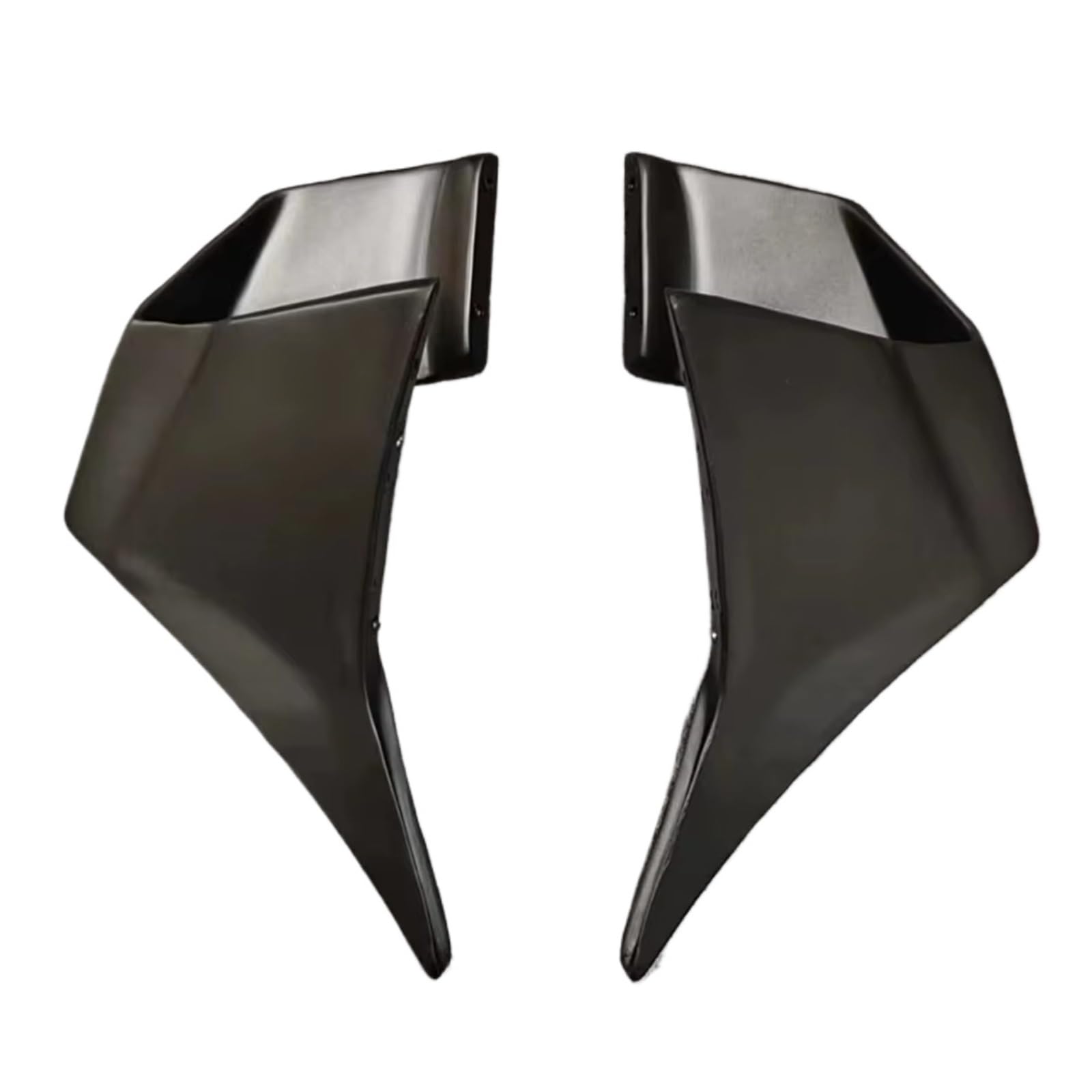 PQAWSFR Motorrad Spoilerlippe Für Ninja400 2018 2019 2020 2021 2022 2023 Motorrad Winglets Aerodynamische Seitenflügel Spoiler Verkleidung Motorrad Zubehör(Black) von PQAWSFR