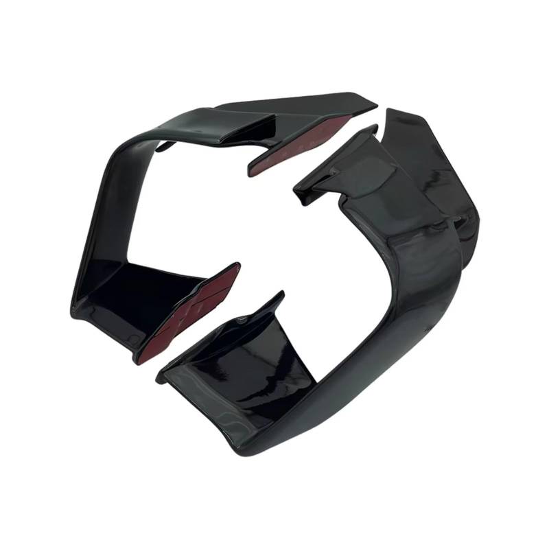 PQAWSFR Motorrad Spoilerlippe Für S1000RR 2015 2016 2017 2018 Motorrad Zubehör Verkleidung Motorrad Seite Spoiler MotoGP Gleiche Feste Für Flügel Wind(Bright Black) von PQAWSFR
