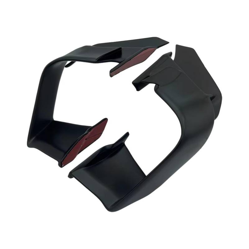 PQAWSFR Motorrad Spoilerlippe Für S1000RR 2015 2016 2017 2018 Motorrad Zubehör Verkleidung Motorrad Seite Spoiler MotoGP Gleiche Feste Für Flügel Wind(Matte Black) von PQAWSFR