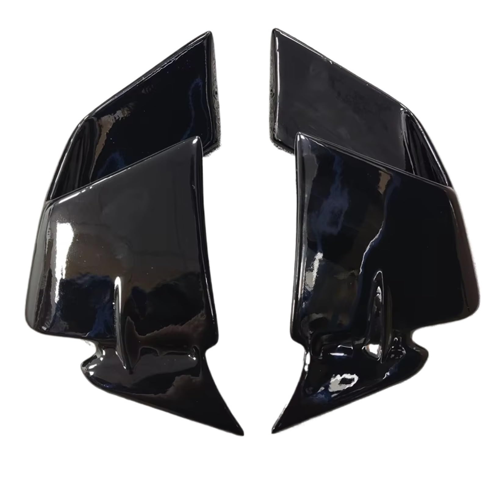 PQAWSFR Motorrad Spoilerlippe Für S1000RR 2019 2020 2021 2022 Motorrad Teile Verkleidung Deflektor Für Flügel Winglet Motorrad Seite Spoiler Motorrad Zubehör(Bright Black) von PQAWSFR