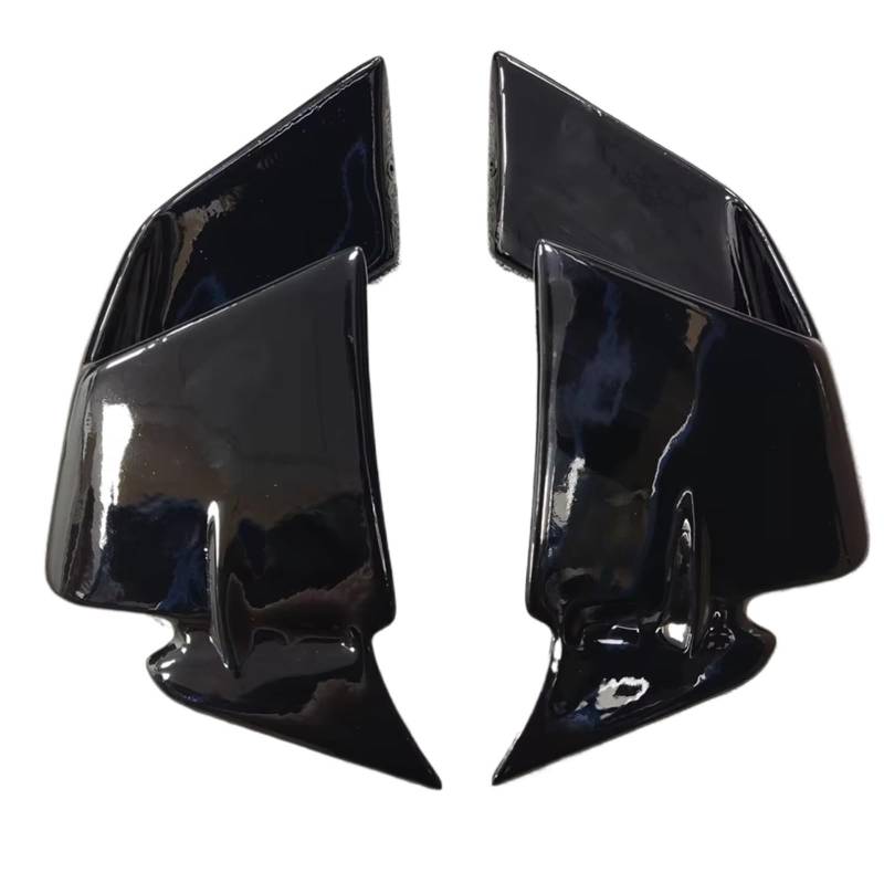 PQAWSFR Motorrad Spoilerlippe Für S1000RR 2019 2020 2021 2022 Motorrad Teile Verkleidung Deflektor Für Flügel Winglet Motorrad Seite Spoiler Motorrad Zubehör(Bright Black) von PQAWSFR