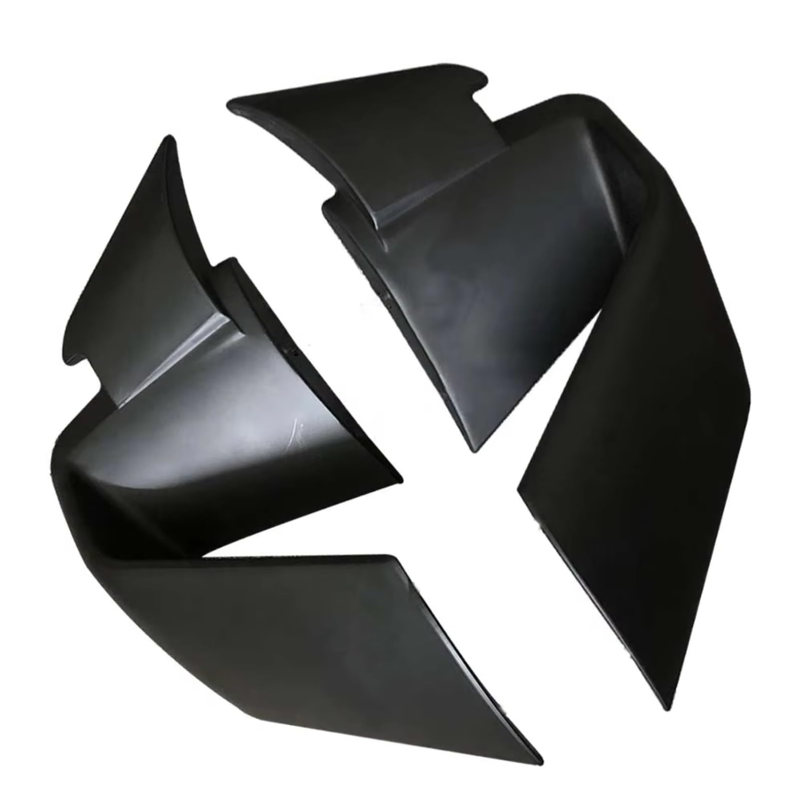 PQAWSFR Motorrad Spoilerlippe Für S1000RR 2019 2020 2021 2022 Motorrad Teile Verkleidung Deflektor Für Flügel Winglet Motorrad Seite Spoiler Motorrad Zubehör(Matte Black) von PQAWSFR