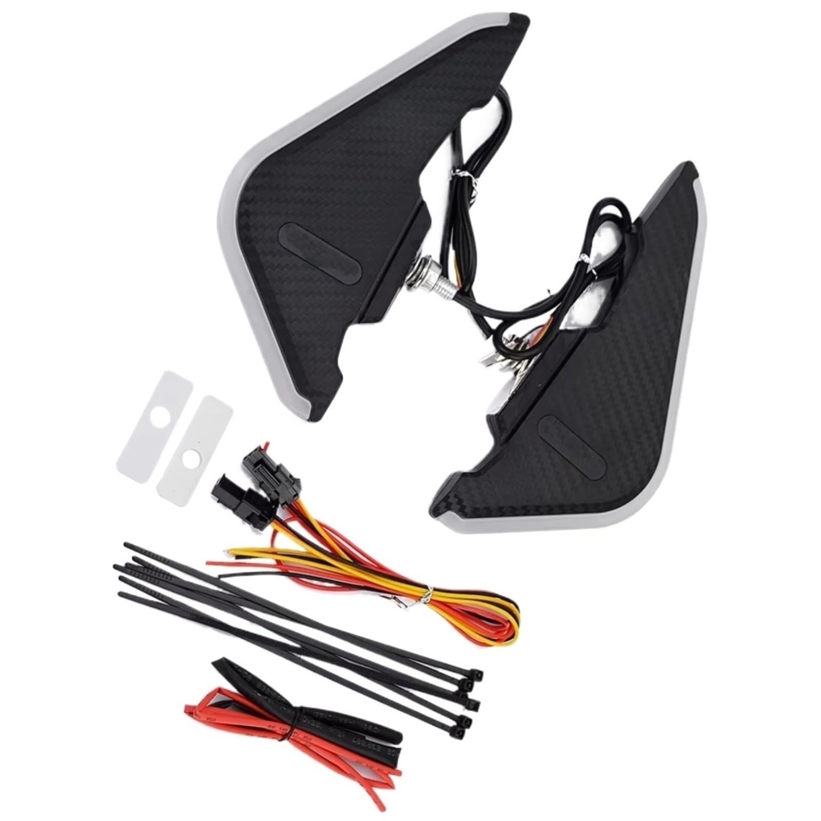 PQAWSFR Motorrad Spoilerlippe Für S1000RR Für HP4 Front Verkleidung Aerodynamische Winglets Seite Spoiler Dekorative Dynamische Für Flügel Kit Motorrad Zubehör PQAWSFR Motorrad Spoilerlippe Für S1000RR Für HP4 Front Verkleidung Aerodynamische Winglets Seite Spoiler Dekorative Dynamische Für Flügel Kit Motorrad Zubehör von PQAWSFR