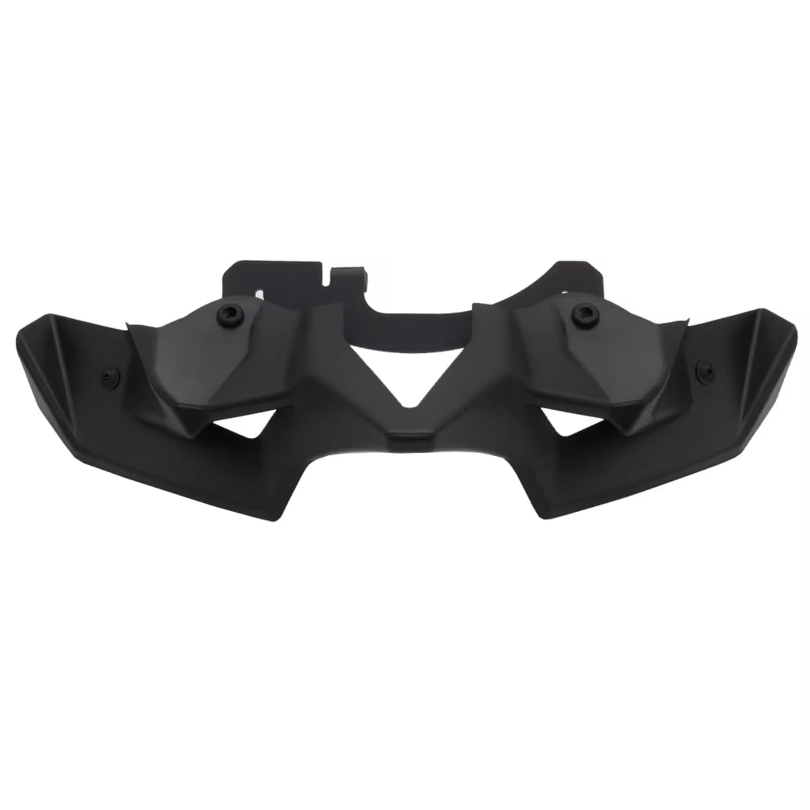 PQAWSFR Motorrad Spoilerlippe Kompatibel Mit Für Z900 2020 2021 2022 Carbon-Faser-Motorrad Für Naked Frontspoiler Winglet Aerodynamik Für Wing Kit Spoiler(Black) von PQAWSFR