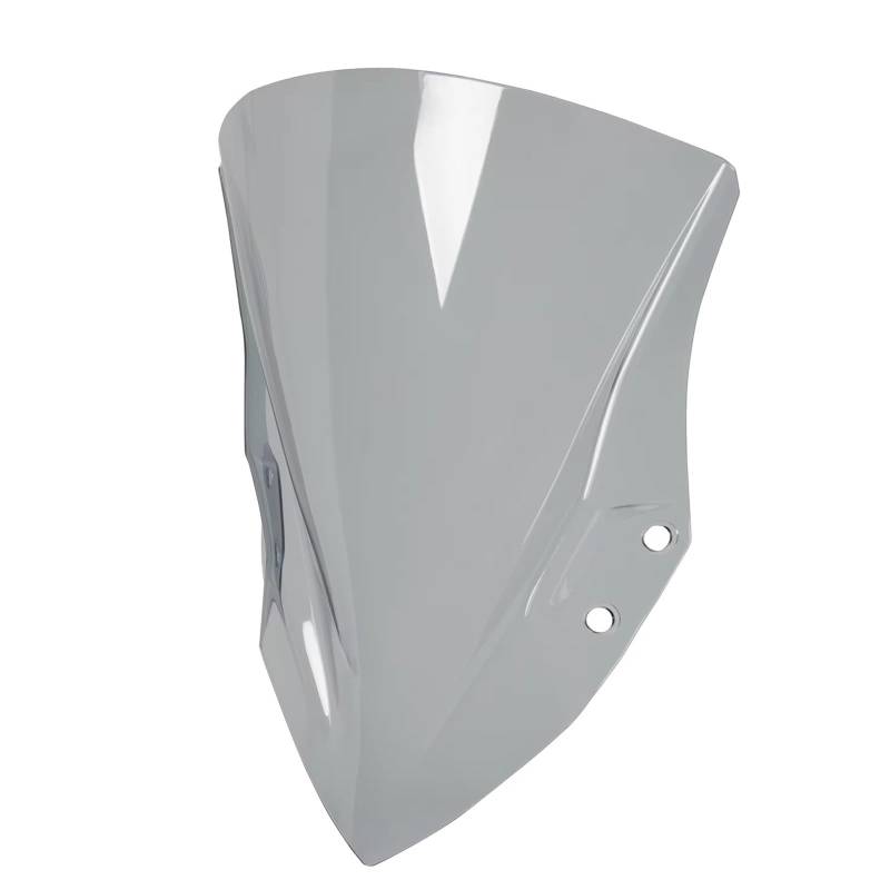 PQAWSFR Windschutzscheiben Für Ninja400 Für EX400 2018 2019 2020 2021 2022 2023 2024 Motorrad Windschutzscheibe Spoiler Windschutz Deflektor Zubehör(Light Smoke) von PQAWSFR