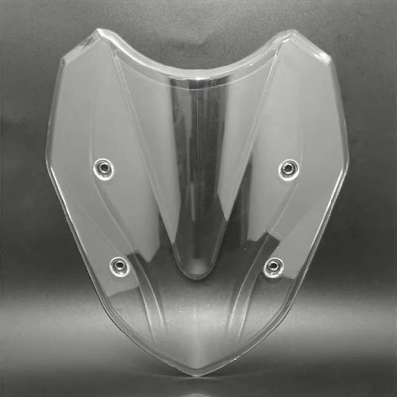 PQAWSFR Windschutzscheiben Für S1000XR 2014 2015 2016 2017 2018 2019 Double Bubble Windschutz Windschutz Motorrad Deflektor(Transparent) von PQAWSFR