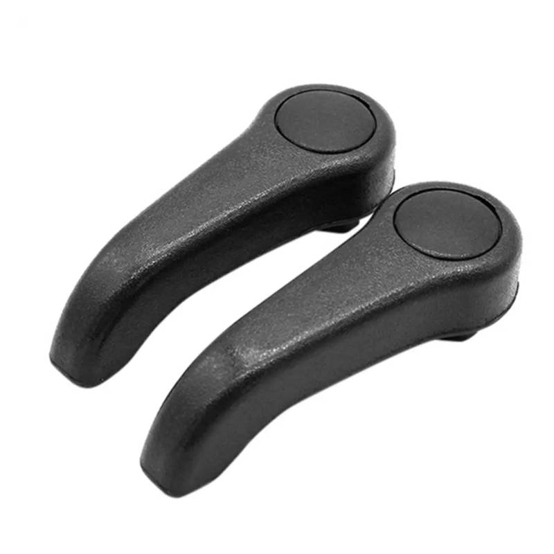 PQMIERA 1 Paar Auto-Sets Einstellhebel Autositzverstellung Zuggriffe Ersatzzubehör Kompatibel mit Clio Mk2 Twingo(Black) von PQMIERA