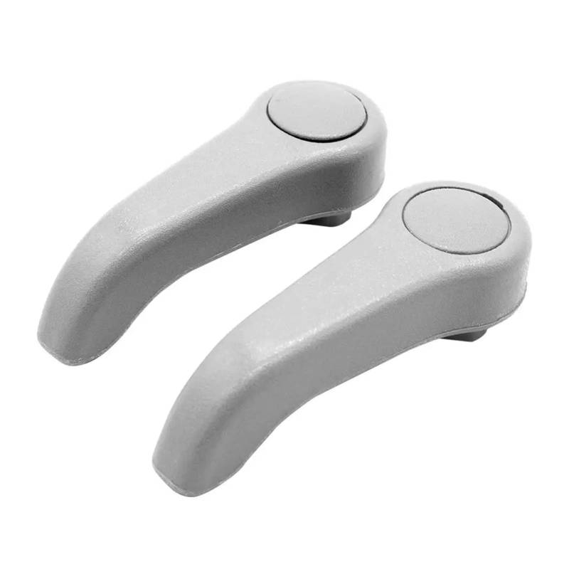 PQMIERA 1 Paar Auto-Sets Einstellhebel Autositzverstellung Zuggriffe Ersatzzubehör Kompatibel mit Clio Mk2 Twingo(Silver) von PQMIERA