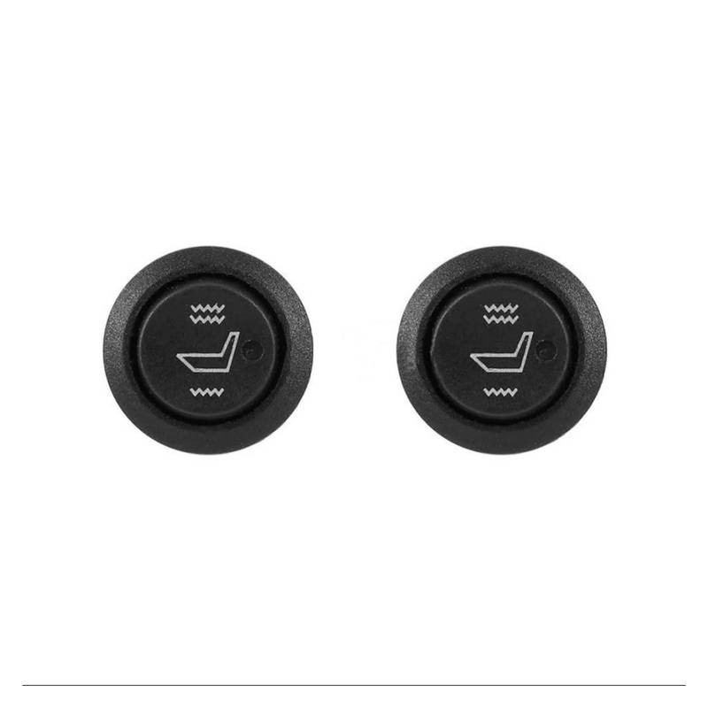 PQMIERA 2Pcs Auto Auto Innen Sitz Heizung Warme Schalter 3-Pin Runde Beheizte Rocker Hi/Low Off Control Universal ersatz Nützlich von PQMIERA