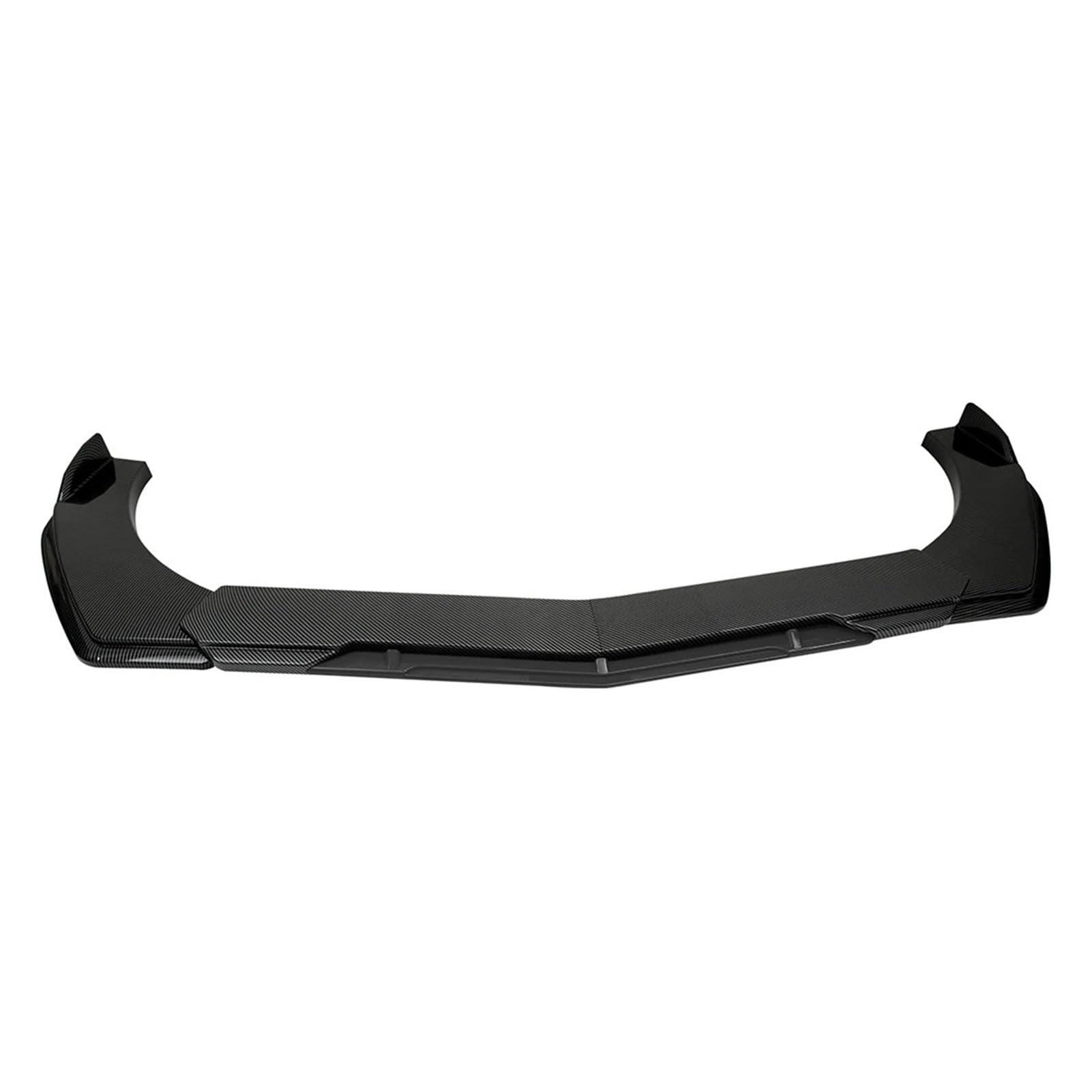 PQMIERA 5 stücke Set Universal Front Lip Kit Spoiler Splitter Diffusor(Black) von PQMIERA