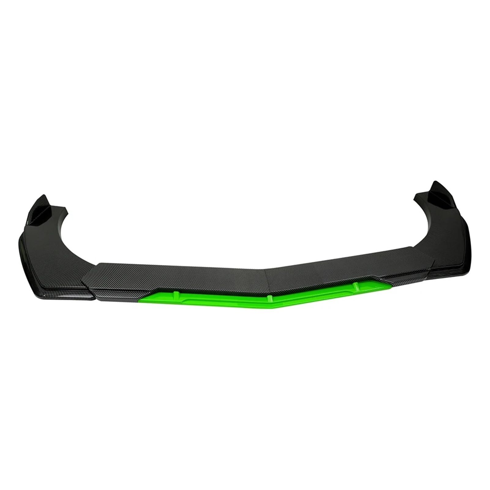 PQMIERA 5 stücke Set Universal Front Lip Kit Spoiler Splitter Diffusor(Green) von PQMIERA