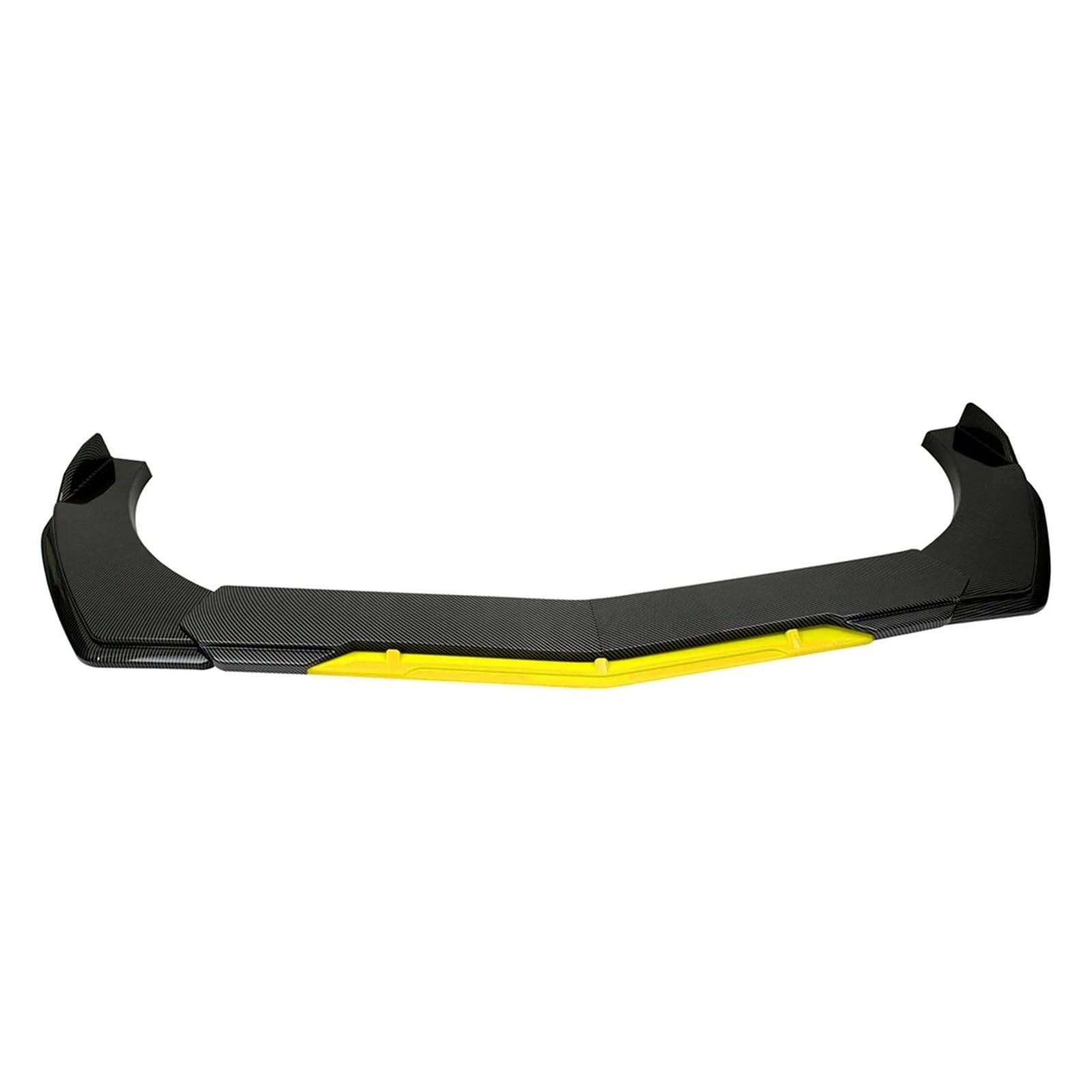 PQMIERA 5 stücke Set Universal Front Lip Kit Spoiler Splitter Diffusor(Yellow) von PQMIERA