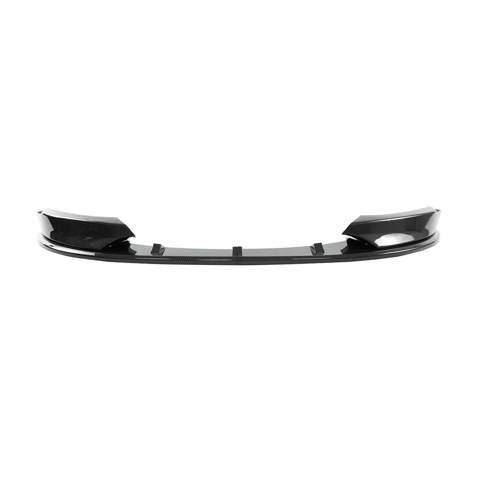 PQMIERA Auto-Frontstoßstangenlippe, kompatibel mit 1er E82 M Sport 2007–2013, Splitter-Diffusor-Spoilerschutz, glänzend schwarz, Carbonfaser-Stil(Carbon Fiber Look) von PQMIERA