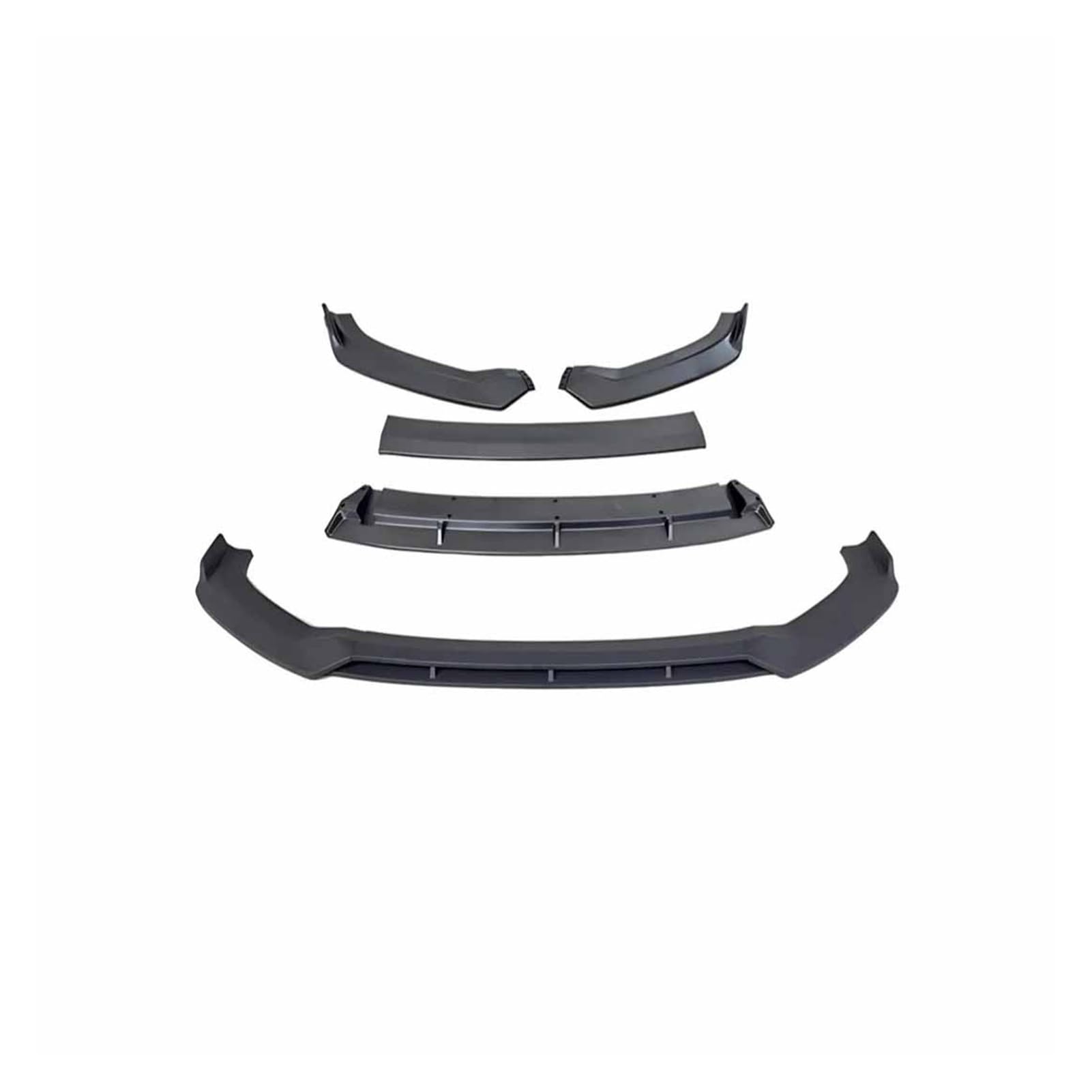 PQMIERA Frontsplitter Stoßstangenlippe Spoiler Diffusor Schutz Dekoration Bodykit Tuningzubehör Styling Kompatibel mit A3 S3 S-line 8V 2016-19(Matte Black) von PQMIERA