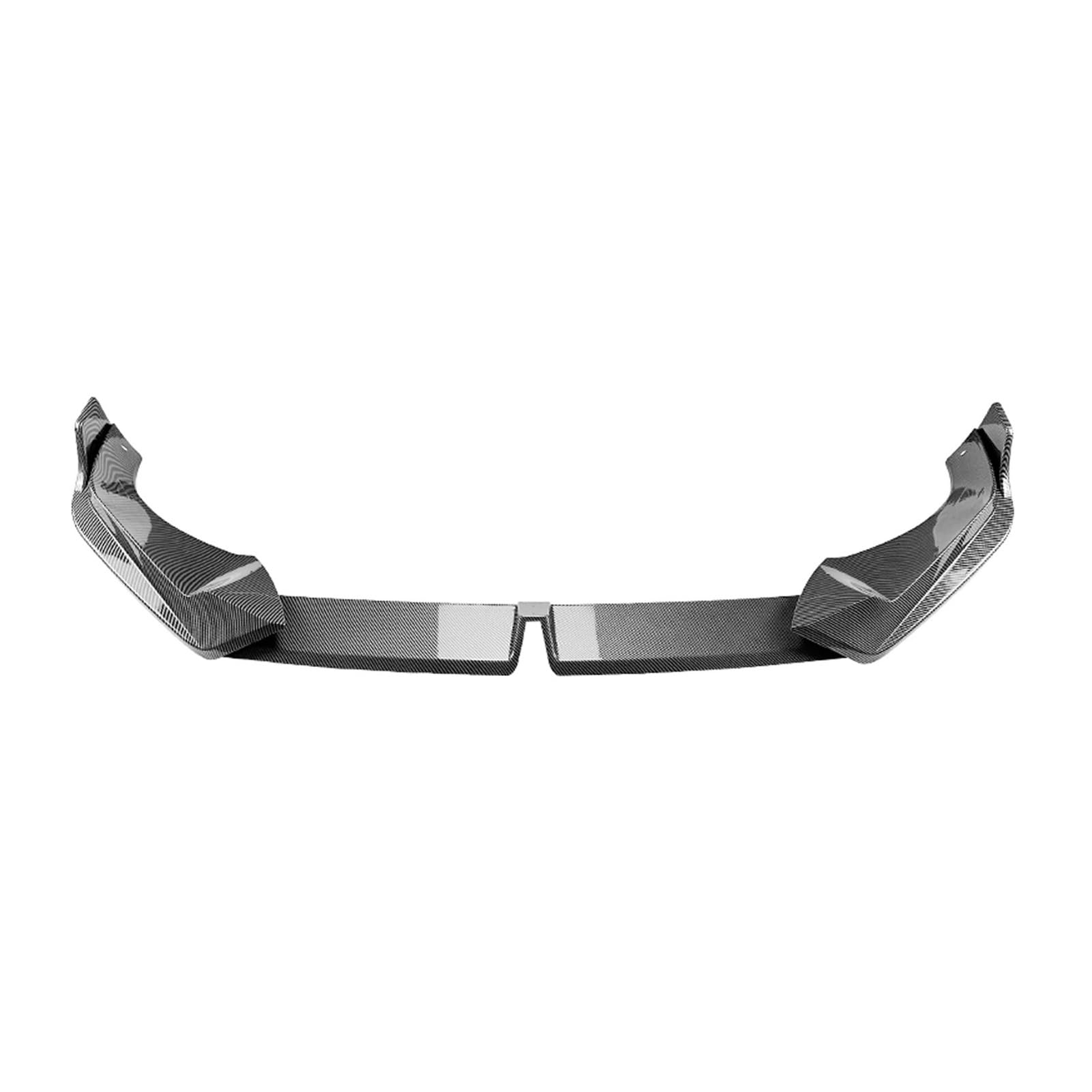 PQMIERA Frontspoilerlippe Compatible with die Stoßstange, kompatibel mit X5 G05 LCI M Sport 2023–2024, Karbonfaser-Optik/schwarz glänzend, unterer Splitterschutz, Klingensatz(Carbon Fiber Look) von PQMIERA