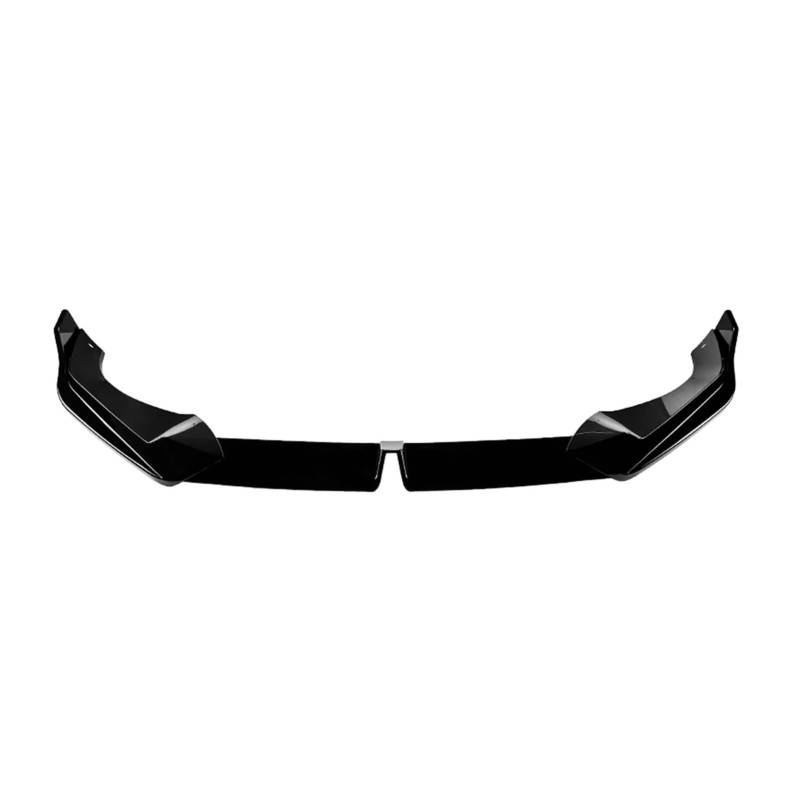 PQMIERA Frontspoilerlippe Compatible with die Stoßstange, kompatibel mit X5 G05 LCI M Sport 2023–2024, Karbonfaser-Optik/schwarz glänzend, unterer Splitterschutz, Klingensatz(Glossy Black) von PQMIERA