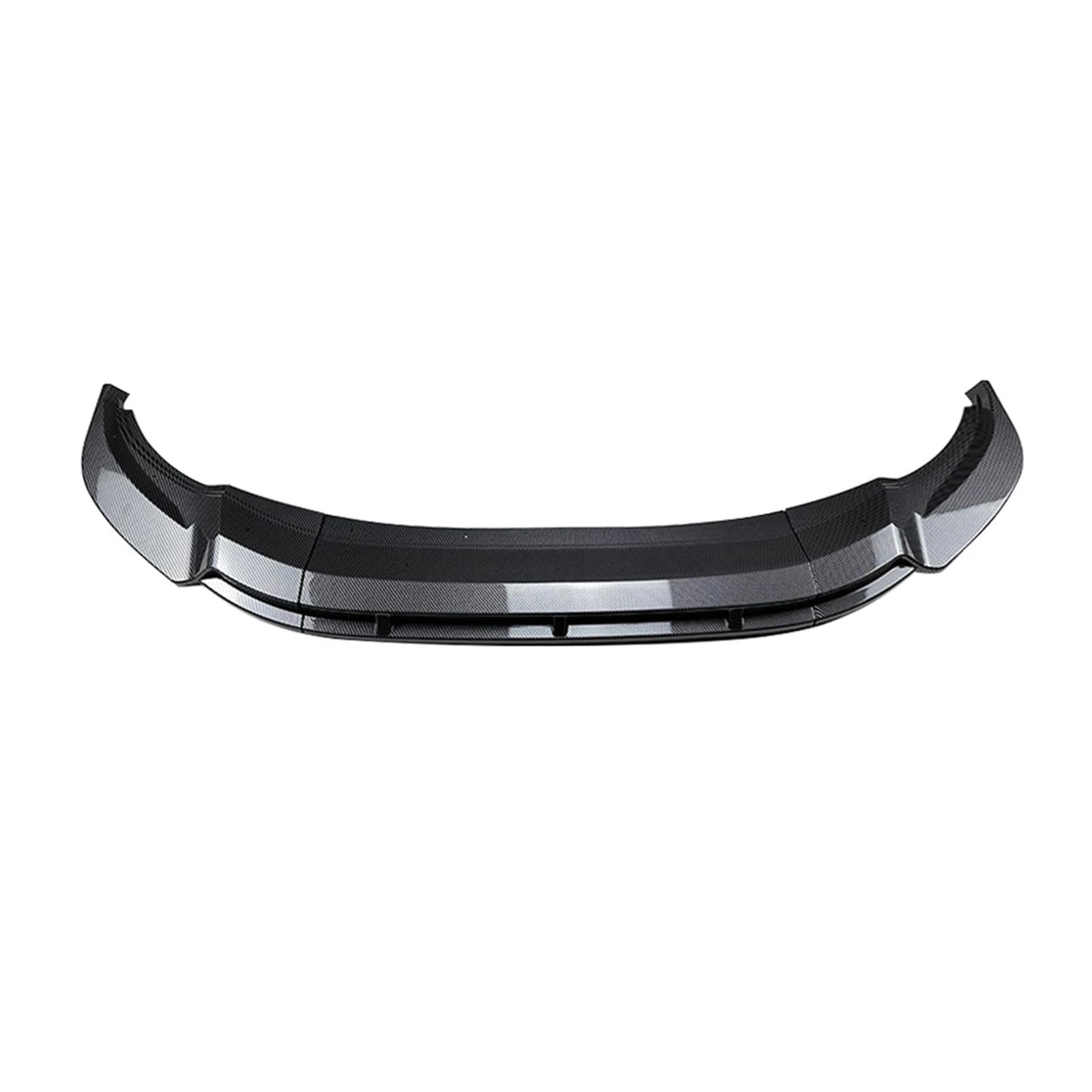PQMIERA Kompatibel mit Tiguan Rline 2021 2022 2023 Frontspoilerlippe, Schwarz/Carbonfaser-Optik, unteres Splitterlippen-Bodykit(Carbon Fiber Look) von PQMIERA