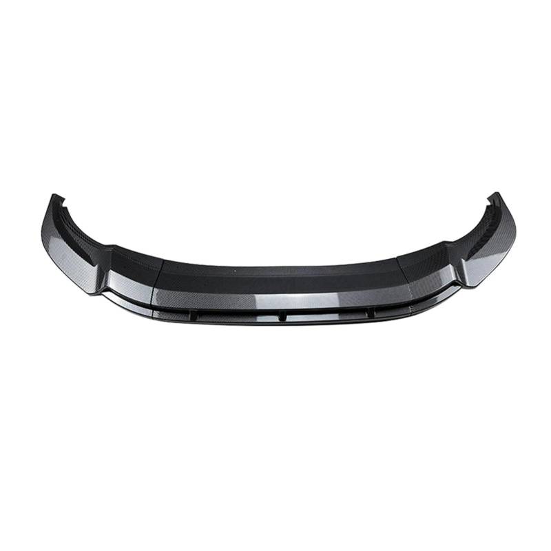 PQMIERA Kompatibel mit Tiguan Rline 2021 2022 2023 Frontspoilerlippe, Schwarz/Carbonfaser-Optik, unteres Splitterlippen-Bodykit(Carbon Fiber Look) von PQMIERA