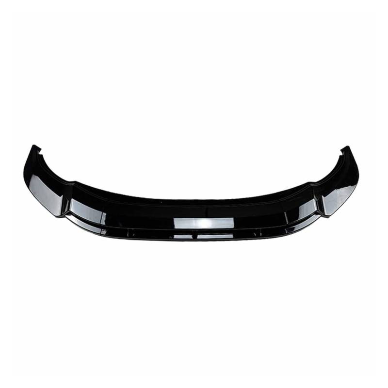 PQMIERA Kompatibel mit Tiguan Rline 2021 2022 2023 Frontspoilerlippe, Schwarz/Carbonfaser-Optik, unteres Splitterlippen-Bodykit(Glossy Black) von PQMIERA