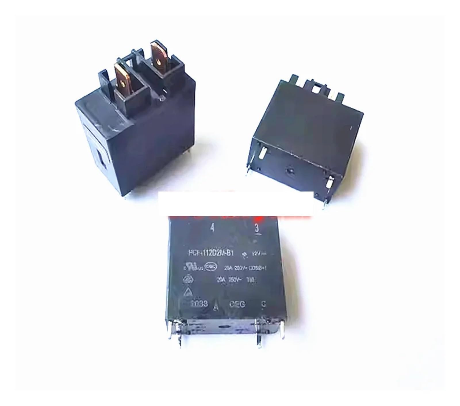 3 pieces Relay PCF-112D2M-B1 12V PCF 112D2M B1 12V 25A 4PIN 12VDC 3 pieces Relay PCF-112D2M-B1 12V PCF 112D2M B1 12V 25A 4PIN 12VDC von PQYSMVVG