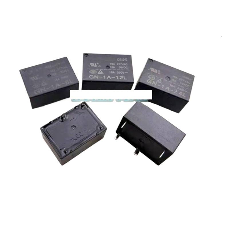 5PCS Relay GN-1A-5L GN-1A-12L GN-1A-24L GN 1A 12L GN 1A 24L 16A 4PIN 12VDC von PQYSMVVG