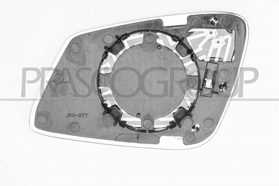 Prasco Spiegelglas, Außenspiegel [Hersteller-Nr. BM0287513] für BMW von PRASCO