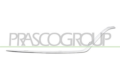 Prasco Zier-/Schutzleiste, Stoßfänger [Hersteller-Nr. ME8351223] für Mercedes-Benz von PRASCO