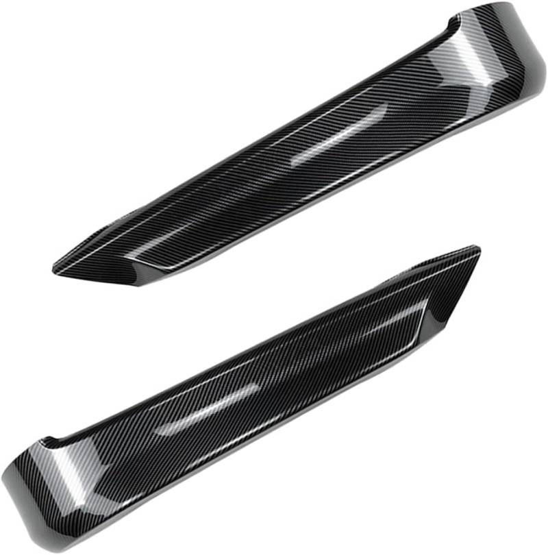 Auto Frontspoiler für BMW 3 Ser E90 E91 320i 330i 2005-2008, Frontstoßstangenlippe Untere Verkleidung Luftabweisers Splitter Refit Schutz Zubehör,A/Carbon Fiber Look von PREB