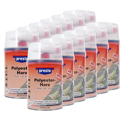 Presto 12x 1kg Polyesterharz [Hersteller-Nr. 600528] von PRESTO