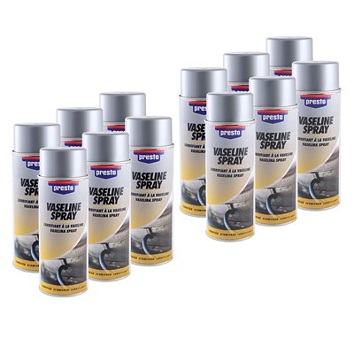 Presto 12x 400ml Vaseline-Spray [Hersteller-Nr. 306376] von PRESTO