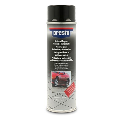 Presto 1x 500ml Steinschlag- und Unterbodenschutz schwarz [Hersteller-Nr. 306024] von PRESTO