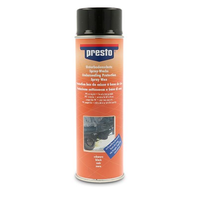 Presto 1x 500ml Unterbodenschutz auf Wachsbasis schwarz [Hersteller-Nr. 690181] von PRESTO