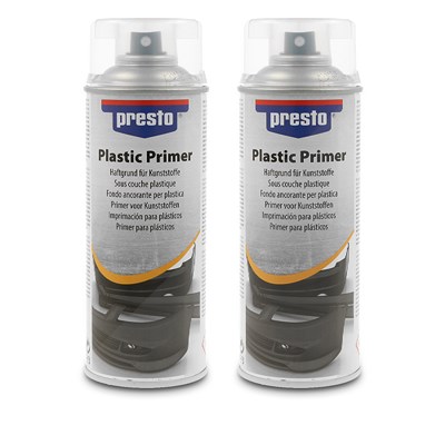 Presto 2x 400ml Haftgrund für Kunststoffteile [Hersteller-Nr. 308066] von PRESTO