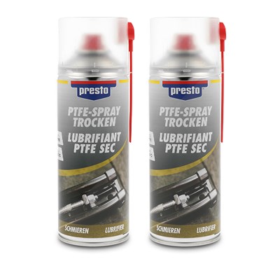 Presto 2x 400ml PTFE-Spray trocken [Hersteller-Nr. 279911] von PRESTO
