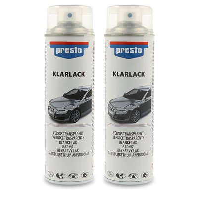 Presto 2x 500 ml Klarlack glänzend [Hersteller-Nr. 428979] von PRESTO